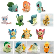 Anime figure Pikachu Charmander Bulbasaur Snorlax Dragonite Cyndaquil Raichu Stuffed Animals Plush Doll Toys For kids Juguetes