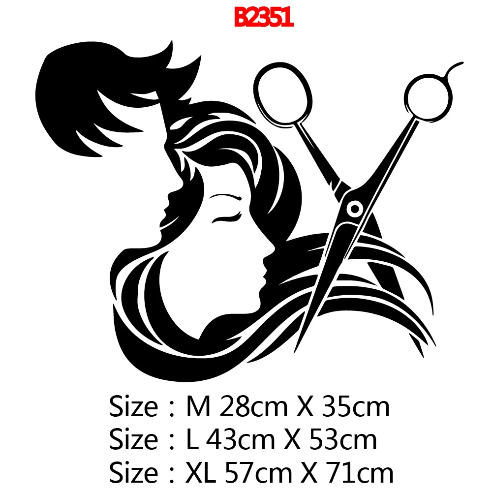 Funny Barber Shop Room Decor Removable Vinyl Mural Poster For Hairdresser Decals Commercial Vinyl Mural Decal vinilo pared Funny Barber Shop Room Decor Removable Vinyl Mural Poster For Hairdresser Decals Commercial Vinyl Mural Decal vinilo pared