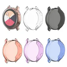 Прозрачный ТПУ мягкий пластиковый чехол анти-падение крышка для samsung Galaxy watch active