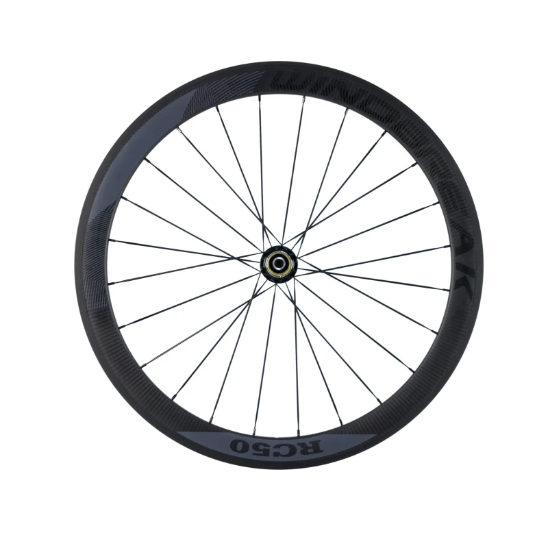 WINDBREAK 700C Road Bike Carbon Wheels Tubular 50mm Carbon Wheelset 23mm Width Clincher Wheels Basalt Brake Surface