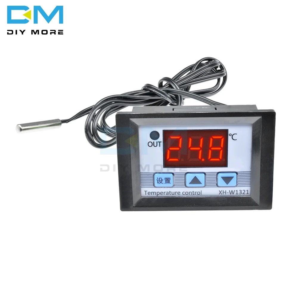 DC 12V 10A XH W1321 светодиодный цифровой регулятор температуры термостата