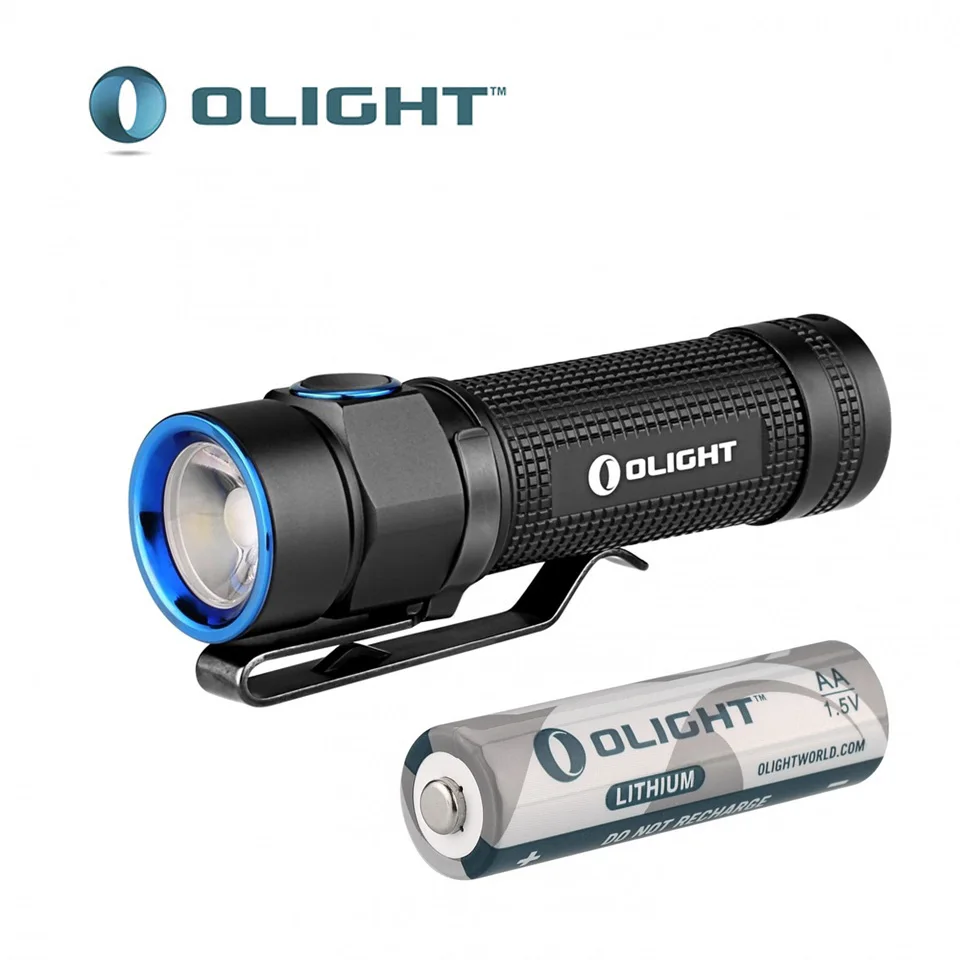 

2016 NEW Olight S1A Baton LED Flashlight - 220~600 Lumens w/ 1x AA [ S1 S15 Upgrades ]