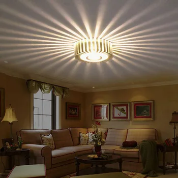 

New Hot 3W LED Aluminum Alloy Fixture Pendant Lamp Lighting Chandelier Lights Decor