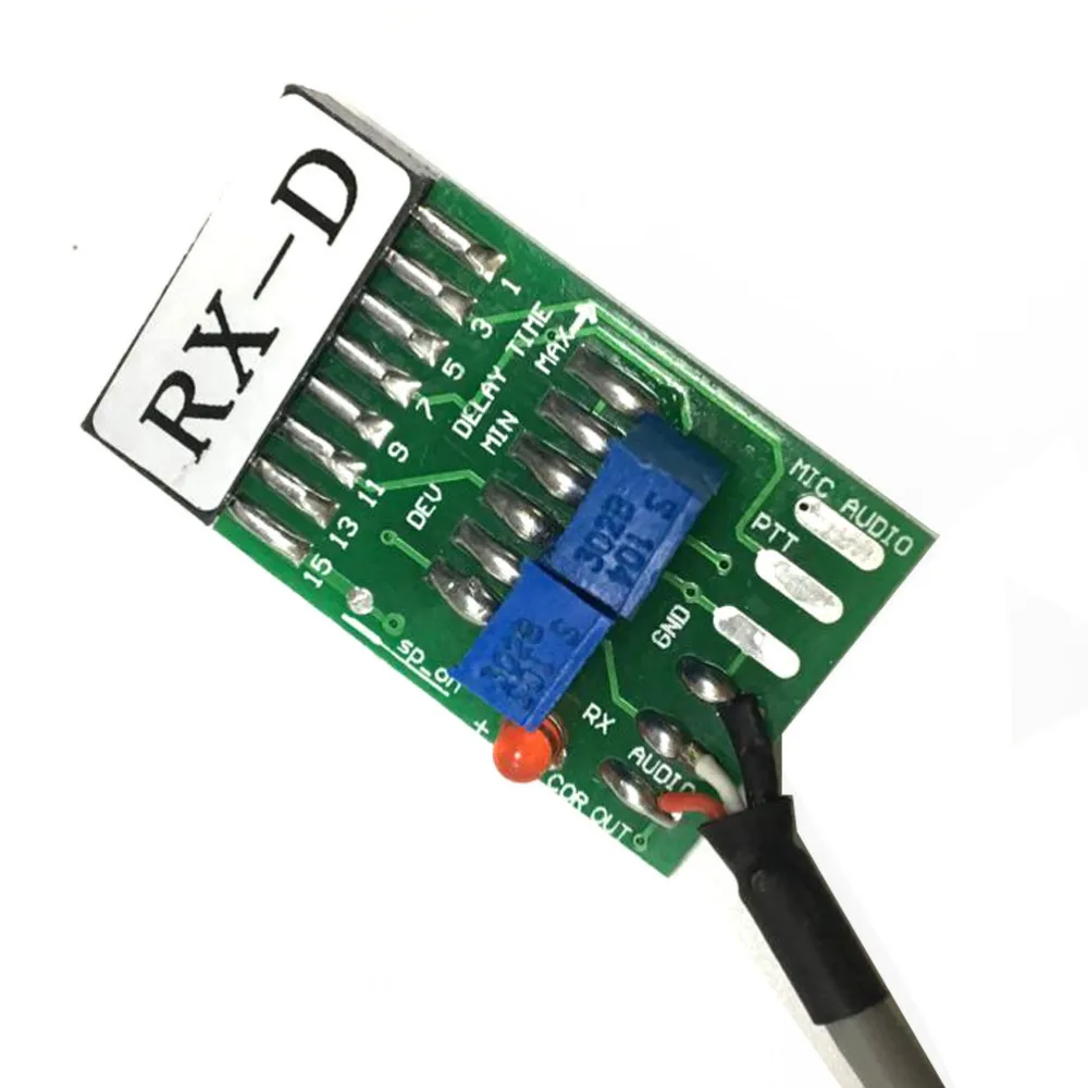 Radio Relay Station Repeater Connector Cable TX-RX Time Delay for Motorola GM300 GM338 GM3188 GM3688 GM950I GM950E SM120 Radio (3)