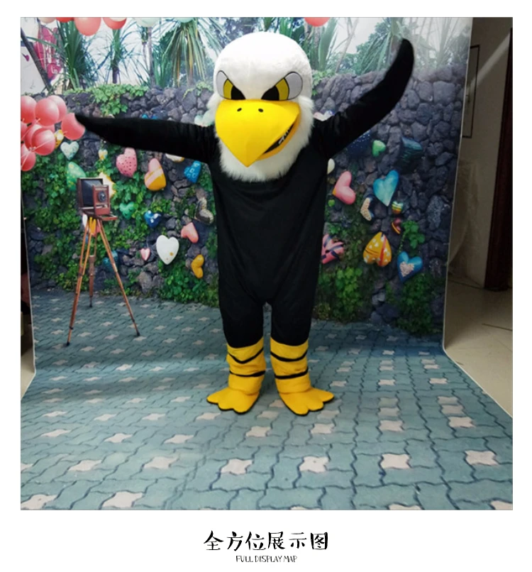 Изготовленный на заказ костюм Орел-талисман персонаж мультфильма Орел Птица Mascotte костюм маскота костюм Хэллоуин маскарадный костюм
