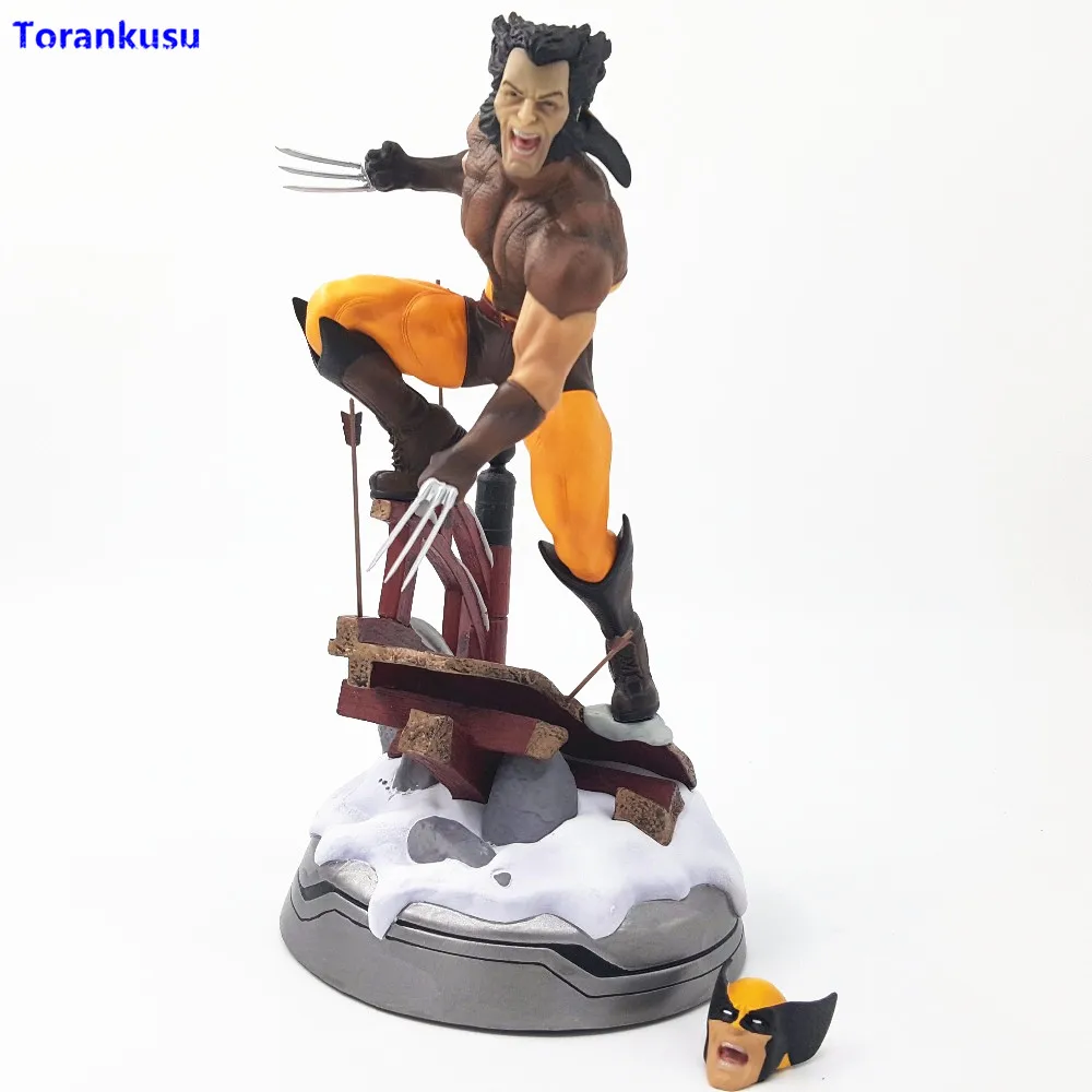 Figura de acción Marvel x-men Dowin Wolverine figura x-men figura de acción 1/6 escala estatuilla de PVC Figuras de Accion juguetes para niños XPC Figura de acción Marvel x-men Dowin Wolverine figura x-men figura de acción 1/6 escala estatuilla de PVC Figuras de Accion juguetes para niños XPC