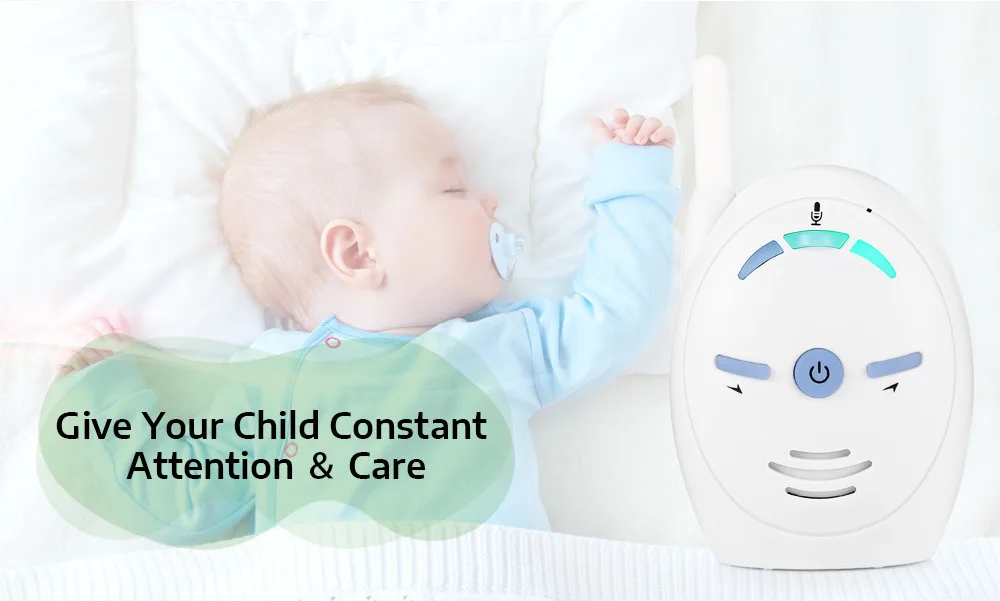 Infant Baby Monitor Wireless Audio Walki (5)