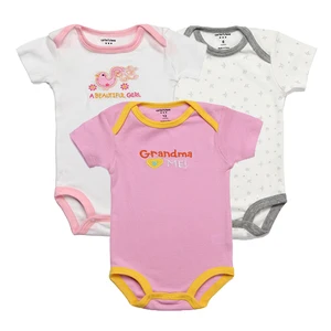 3pcs/lot Baby Rompers Kids Jumpsuit Baby Boy Romper Newborn Summer Girl Infant Clothing Set Short Sleeve Ropa Bebe Girls Clothes