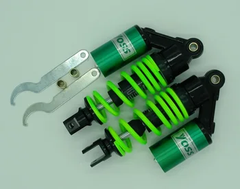 

Yoss 2 pieces 235mm 7mm shock absorber motorcycle FOR Honda Suzuki Kawasaki Yamaha JOG50 3KJ