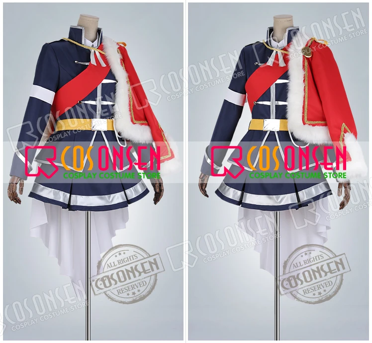 Shoujo Kageki Revue Starlight Claudine Saijo униформа косплей костюм новый полный комплект все