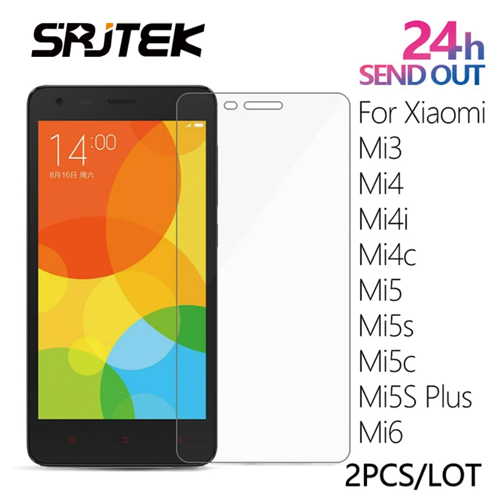 2 шт./лот SRJTEK 9H 2.5D взрывозащищенное прозрачное закаленное стекло для защиты