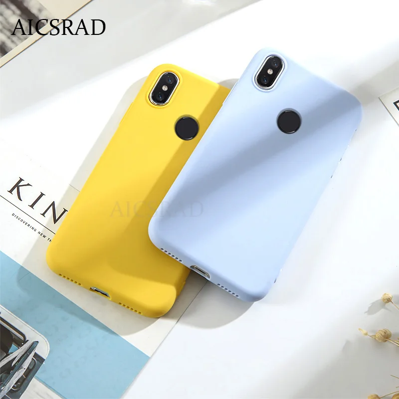 

Silicone Cases For Xiaomi Redmi 7 Note 5 6 Pro 7 6A 5 plus Redmi GO Cover For Xiaomi mi 9 se mi8 Pro A1 A2 lite Max 3 mix 3 Case