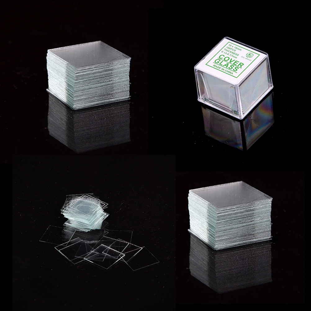 Wholesale 100pcs/box Professional Glass Cover Glass Micro Cover Slips