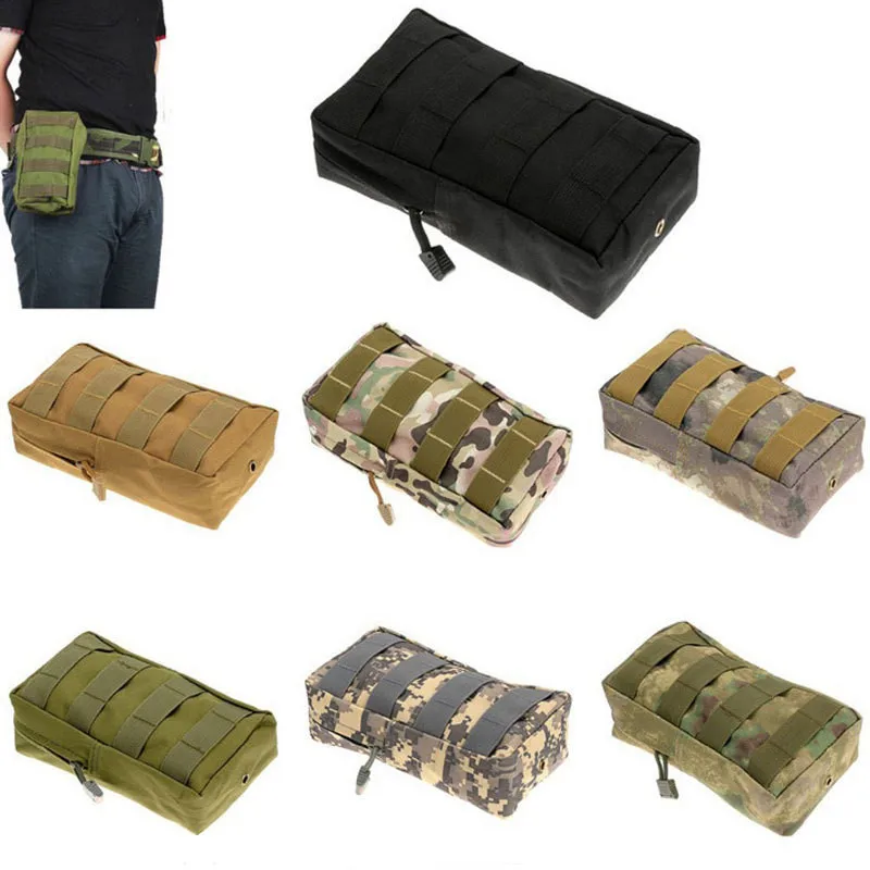 

Molle Tactical Pouches Compact Utility EDC Waist Bag Pack Small Gear Gadget Organizer for Backpack