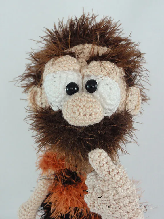 Вязание амигуруми Clifford the Caveman toy doll rattles|doll rattle|toy rattlecrochet rattle |