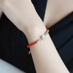 2019 Новая мода Птицы браслет из Красной Нити для Для женщин Дамы для девочек подарок на день рождения ювелирные изделия оптом