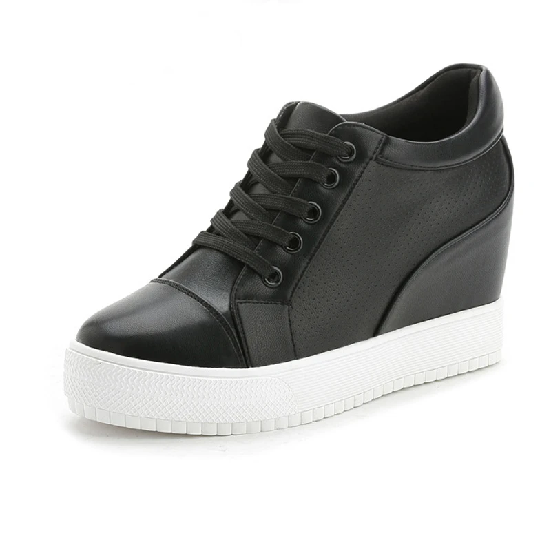 

Breathable Shoes Women Summer wedges 7cm high platform female casual shoes shoes female pumps heel autumn Drop Shipping