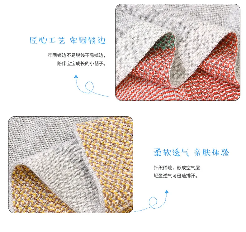 Детское одеяло sunicorn вязаные пеленки для новорожденного мягкий детский диван детская кроватка одеяло зима осень одеяло для детской коляски