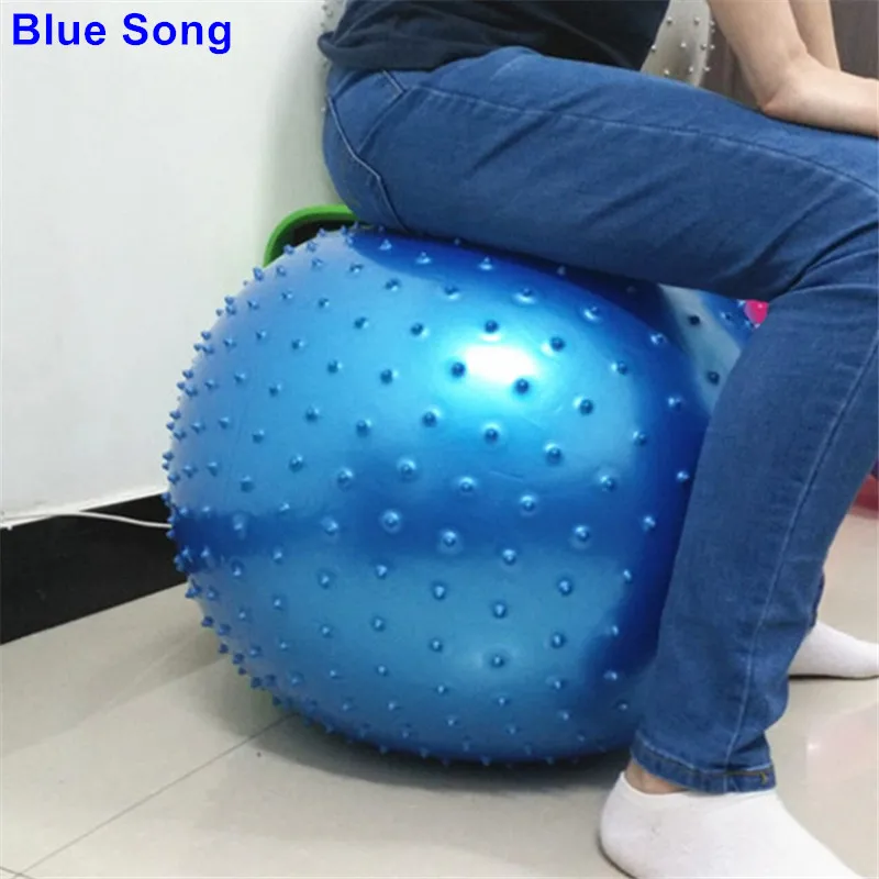 Genuine Blue Song thicken 55cm Pvc Barbed Exercise Slim Fitness Massage