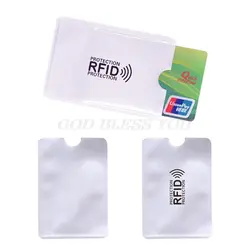 Бизнес кредитной держатель для карт RFID Блокировка рукав протектор держатель экрана чехол для хранения сумки