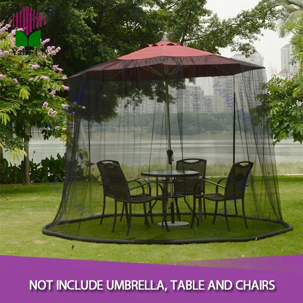 9 Foot Black Patio Umbrella Mosquito Netting In Net From 9 Foot Black Patio Umbrella Mosquito Netting
