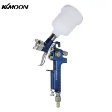 KKmoon 0,8 мм/1,0 мм Мини HVLP воздуха пистолет Аэрограф Комплект подправить Краски опрыскиватель тяжести подачи воздуха набор кистей Авто Краски ing