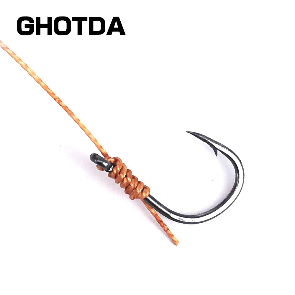 Рыболовные крючки GHOTDA из высокоуглеродистой стали с 5 небольшими крючками