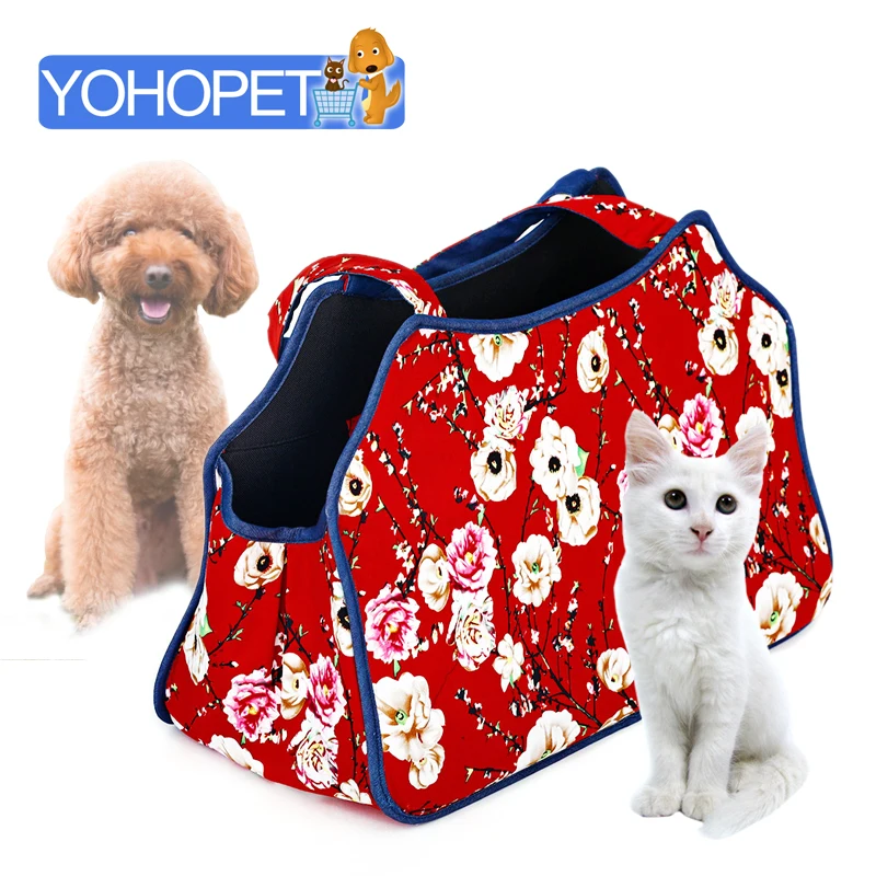 pet dog/Cat Carrier Backpack Luxury Dog travel Bag Retro printing Pet
