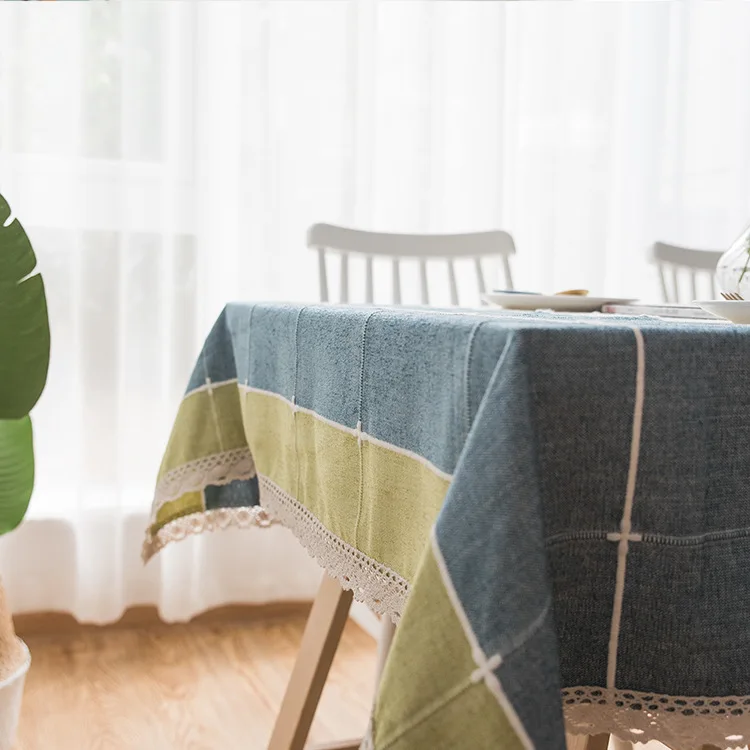 Square Dining Table Cloth with Tassels Rectangle Tablecloth for Wedding Party Cotton Linen Kitchen Table Cover Home Decoration Square Dining Table Cloth with Tassels Rectangle Tablecloth for Wedding Party Cotton Linen Kitchen Table Cover Home Decoration