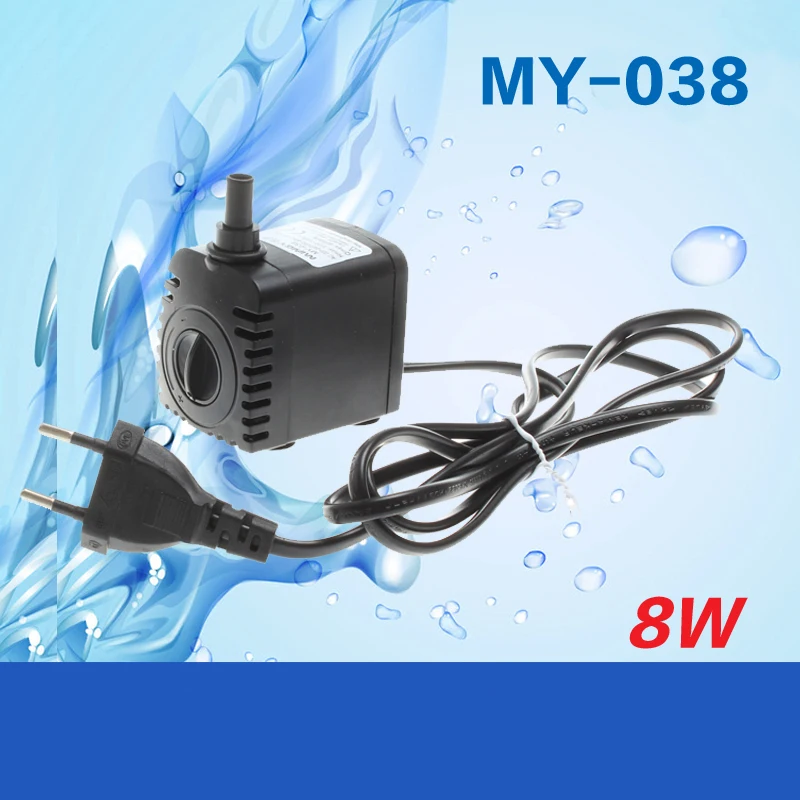 8W Aquarium Fish Tank Powerhead Submersible Water Pump LED Water Pump