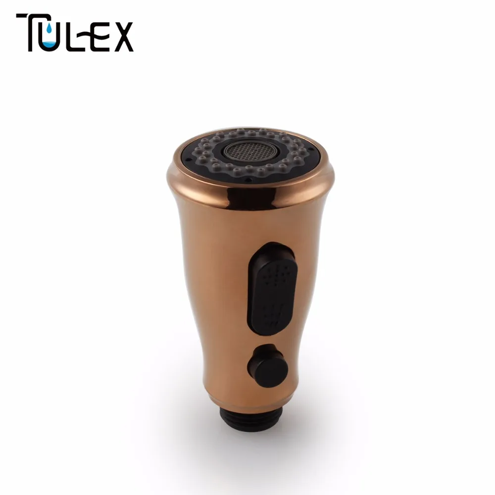 

TULEX 2 Function Kitchen Sprayer Shower Head for Kitchen Pull Out Spray Shower Head for Kitchen Faucet Rose Gold
