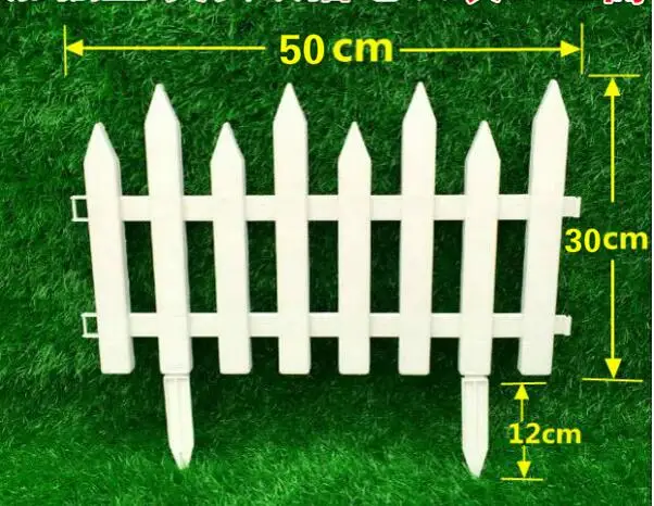 Online kaufen groÃhandel weiß kunststoff gartenzaun aus ...