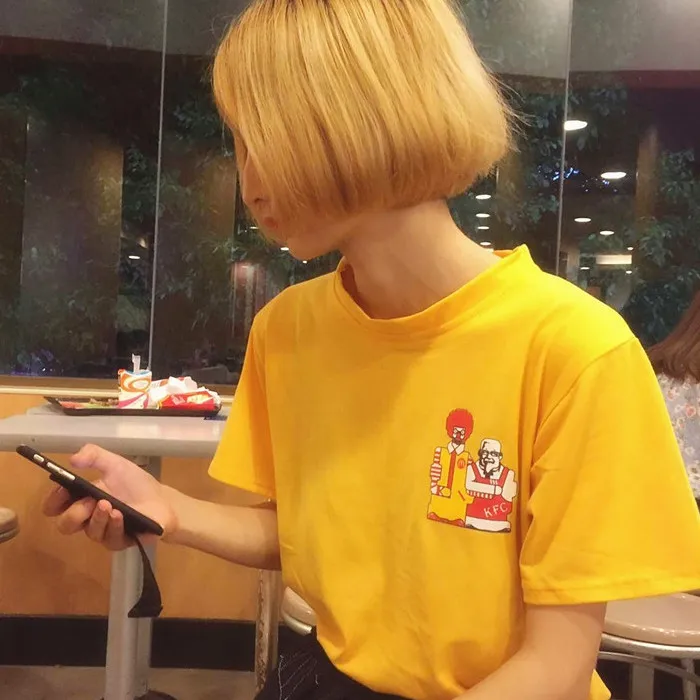 Модные футболки и топы 2020 Летний стиль Blusas Корея Ulzzang Harajuku футболка для женщин