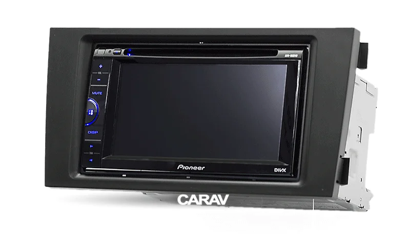 Двойной Din панель для AUDI A6 4B Allroad Радио DVD стерео Панель тире монтажа Установка отделка CARAV 11-458