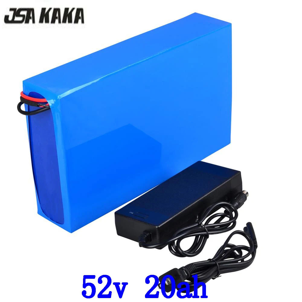 48V 52V E bike 20AH литиевая батарея для электрического велосипеда 1000W 2000W скутера samsung