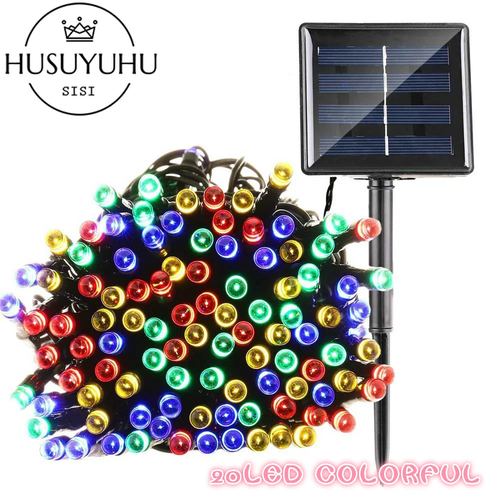 3M 20 30LED Solar PowerFairy Lights String Garden Party Wedding Xmas String Lights Solar Lights Outdoor Christmas for Decoration 3M 20 30LED Solar PowerFairy Lights String Garden Party Wedding Xmas String Lights Solar Lights Outdoor Christmas for Decoration