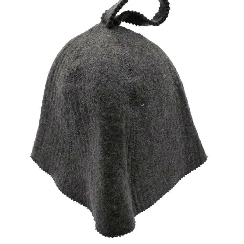 1 шт. сауна шерстяной войлок шляпа Анти Тепло русский банья шапка для ванной дом защита головы