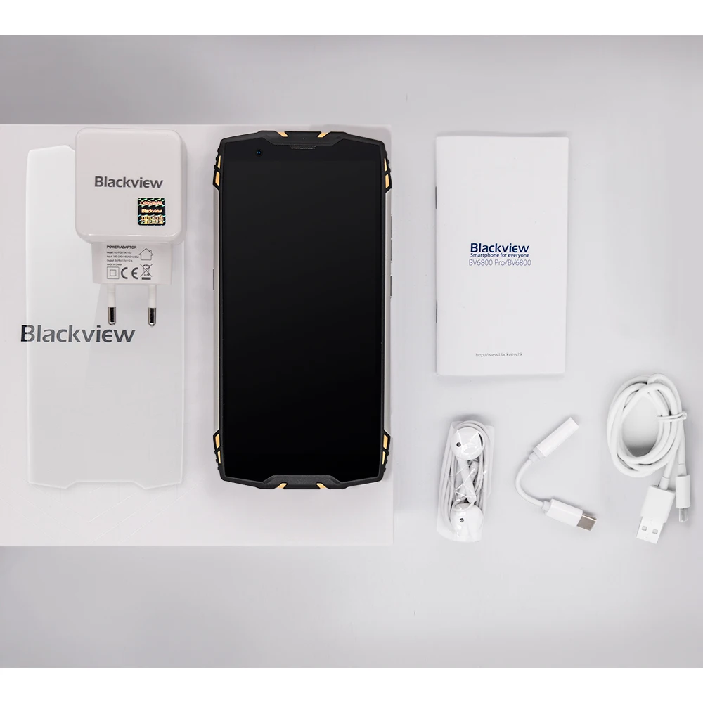 Blackview BV6800 Pro IP68 IP69K прочный смартфон 5 7 &quotFHD 4 Гб + 64 16 0 Мп мобильный телефон MT6750T