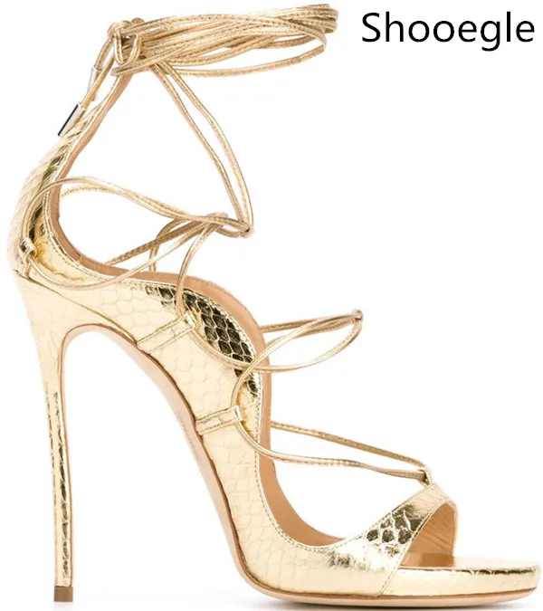 

Женские босоножки-гладиаторы на шнуровке, босоножки на высоком каблуке-шпильке, с открытым носком, на ремешках, Классическая Свадебная обувь