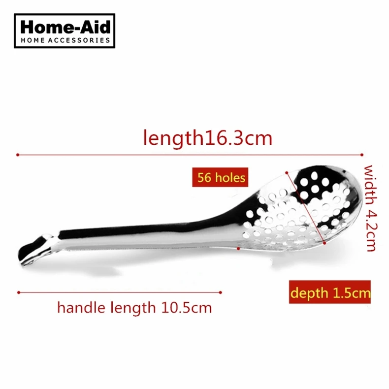 Molecular Mixologist Slotted Bar Spoon Spherification Spoon