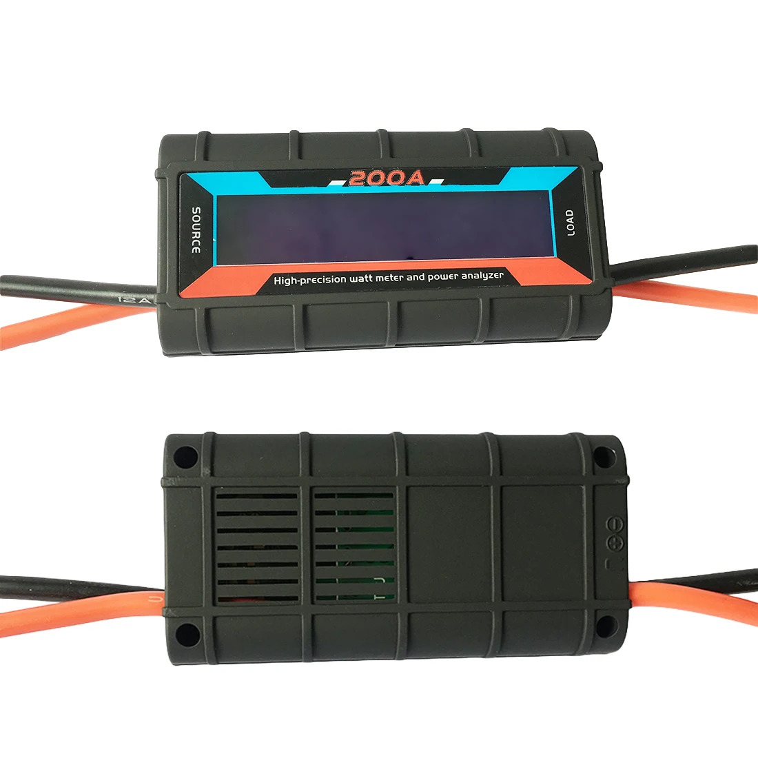 

200A High Precision Power Meter 0-60V LCD Display Watt Meter Voltage Current Meter Aeromodelling Power Meter