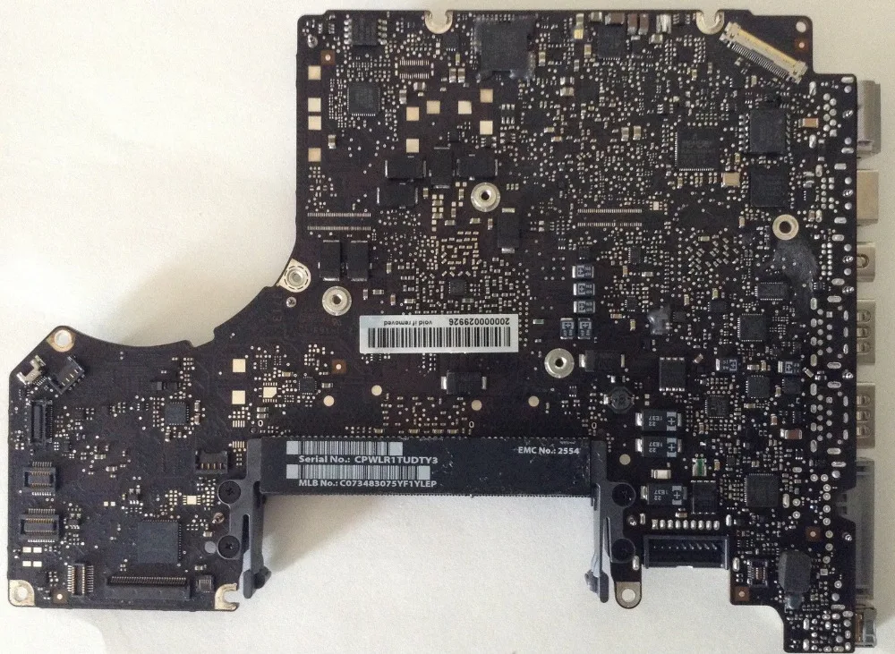 Материнская плата для ноутбука MacBook Pro A1278 материнскую плату 13' MD101 4G i5 2 5 ГГц 820 3115