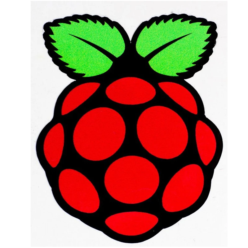 

Raspberry Pi logo stickers