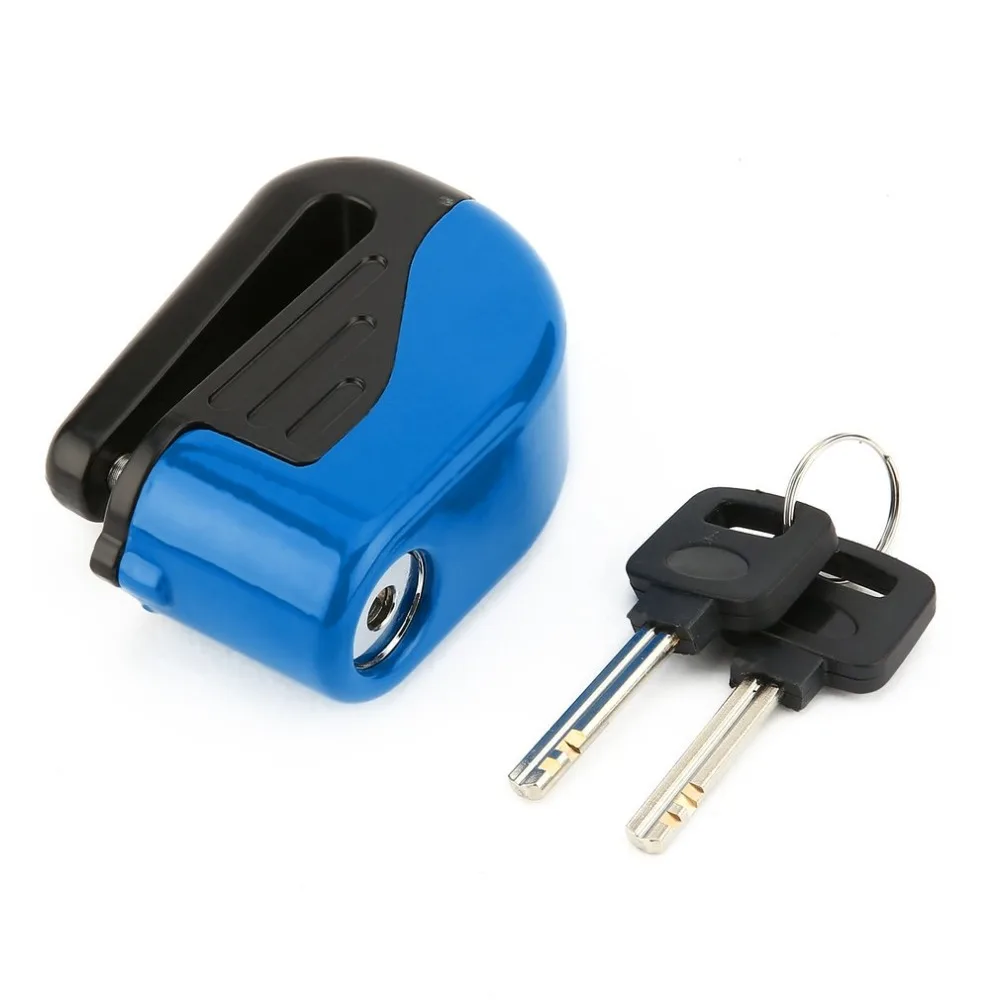 6mm Motorcycle Motor Bike Disc Electron Security Lock Anti Theft