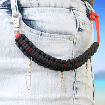 SAMS Fishing 550 Paracord Fly Fishing Lanyard with Ball Bearing Swivel Coastlock Snap for Wader Vest Backpack or Fishing Bag SAMS Fishing 550 Paracord Fly Fishing Lanyard with Ball Bearing Swivel Coastlock Snap for Wader Vest Backpack or Fishing Bag
