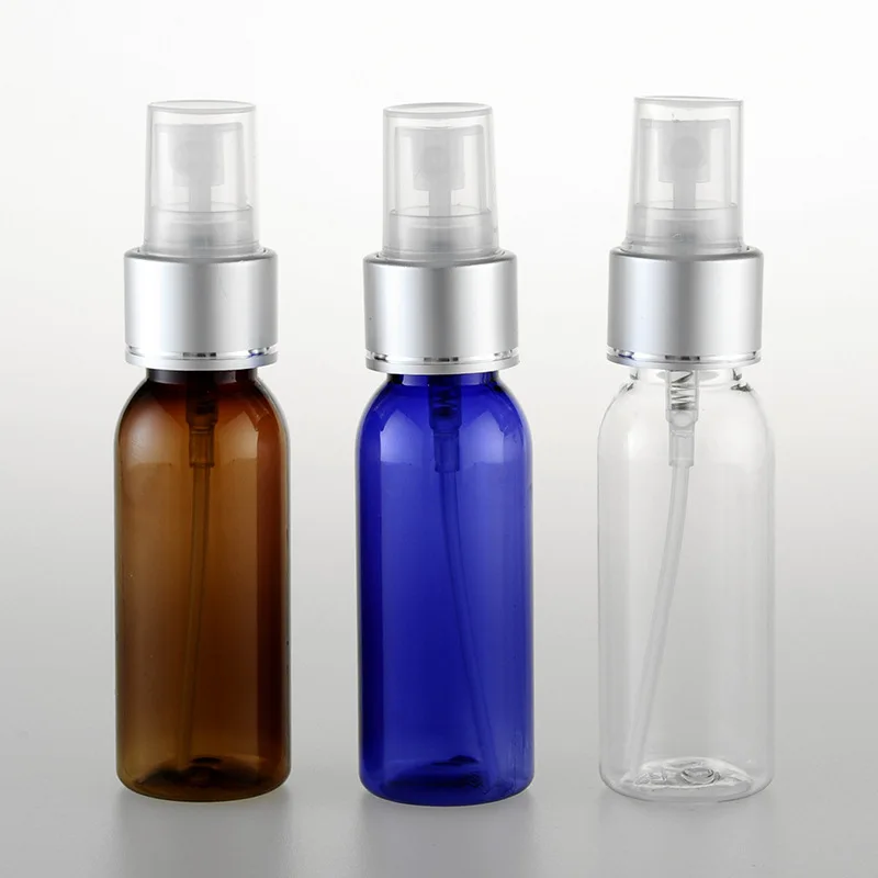 

3pcs 30ml plastic spray bottle Long style Electrochemical aluminum spray bottle Small spray water replenishing bottle BQ145