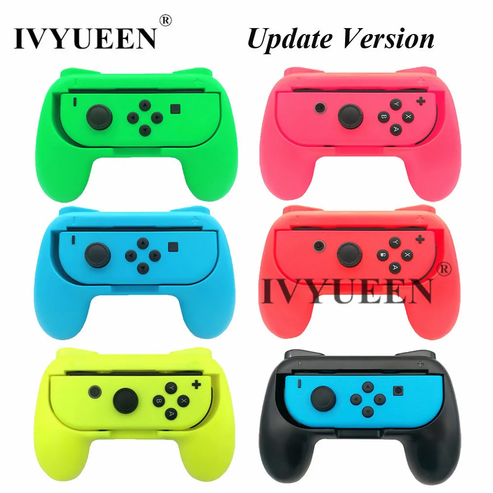 IVYUEEN 1 шт. для переключателя ined NS Joy-Con контроллер ручки Joy Con держатель-синий/зеленый/красный/розовый/желтый