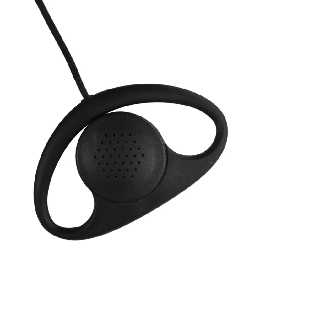 Hot Sale 2 pin B-shape Earpiece Mic for Midland Walkie Talkie G5678 LXT114 XT511 (3)