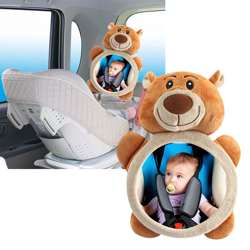 Автомобильное безопасное заднее сиденье, зеркало заднего вида, регулируемое детское зеркало заднего вида, детское безопасное детское кресло, детский монитор, автомобильные аксессуары