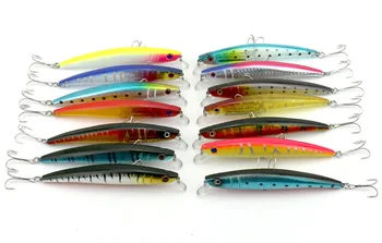 

1400pcs 12.3G Pesca Fishing plastic Hard Lure HENGJIA Minnow Baits Fishing Boat Lures Isca Aartificial Carp Baits Fishing Tackle